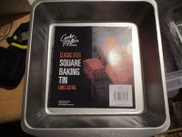 Classic Steel Square Baking Tin - Cooke & Miller Kitchenware