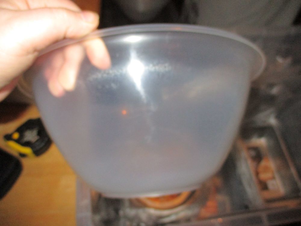 27cm Plastic Clear Mixing Bowl
