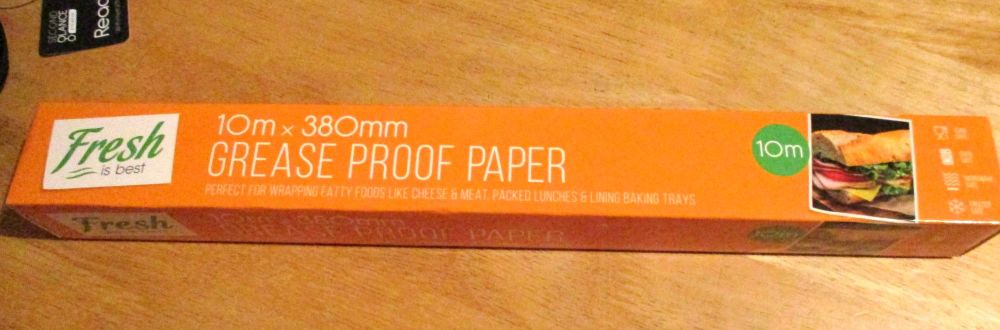 Fresh is Best 10m x 38cm Greaseproof Paper