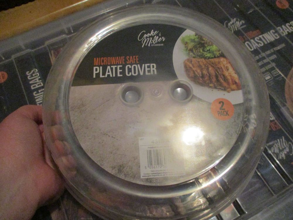 Microwave Safe Plate Covers Twin Pack - Cooke & Miller