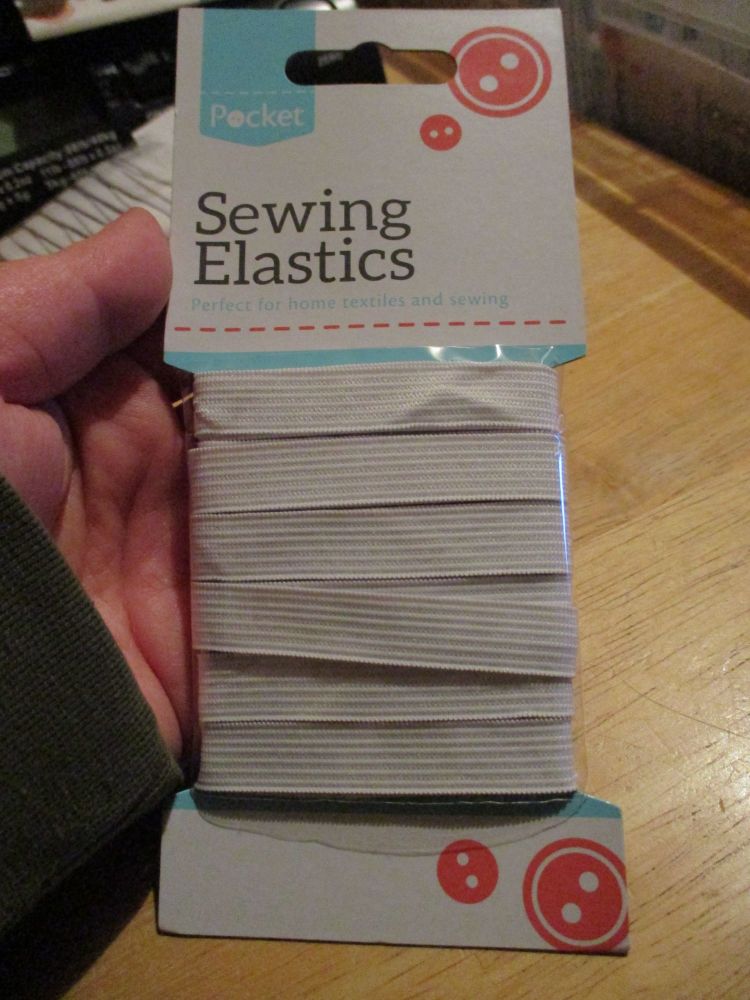 Sewing Elastic - Medium - 12mm x 4M