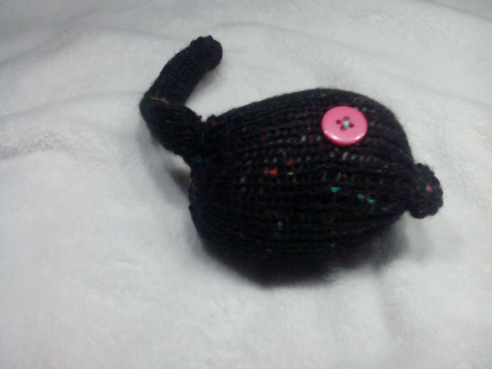 Black Speckled with Pink Solid Eyes Midi Meeser