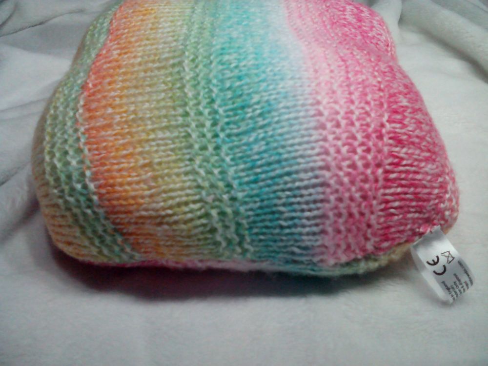 (*)Dark Pink, Pale Pink Blue Green Yellow Orange Rainbow Sedge Cushion