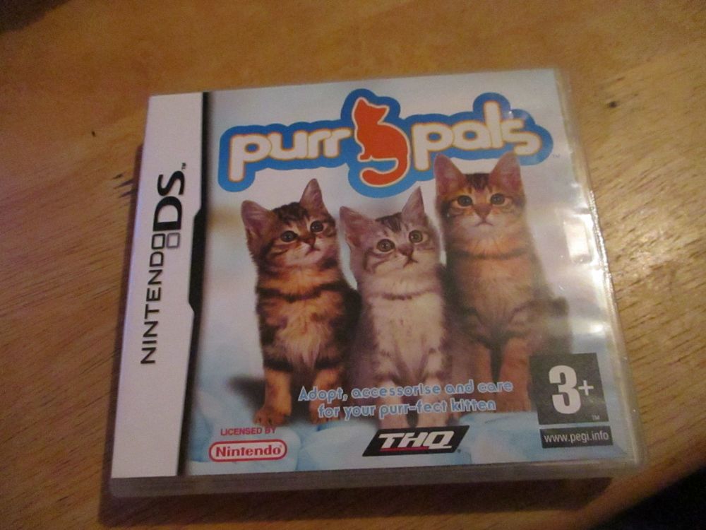 DS Purrpals. Case and Cart as new