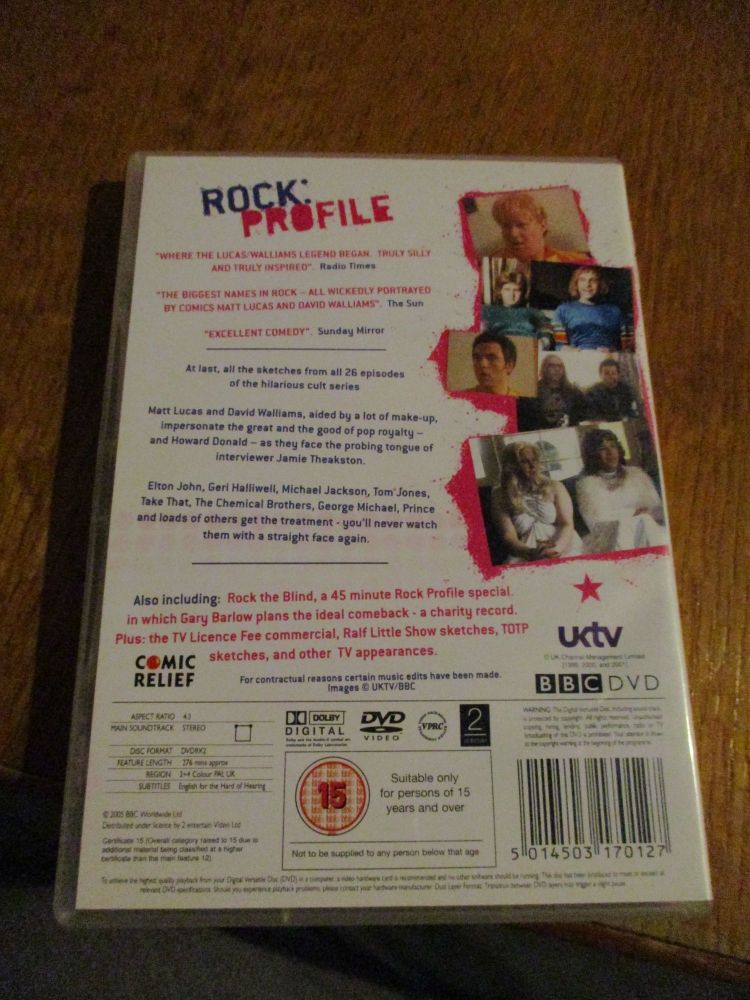 Rock Profile DVD