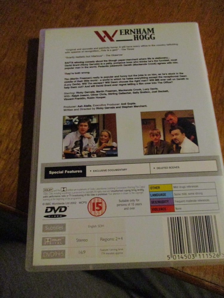 The Office Complete First Series DVD