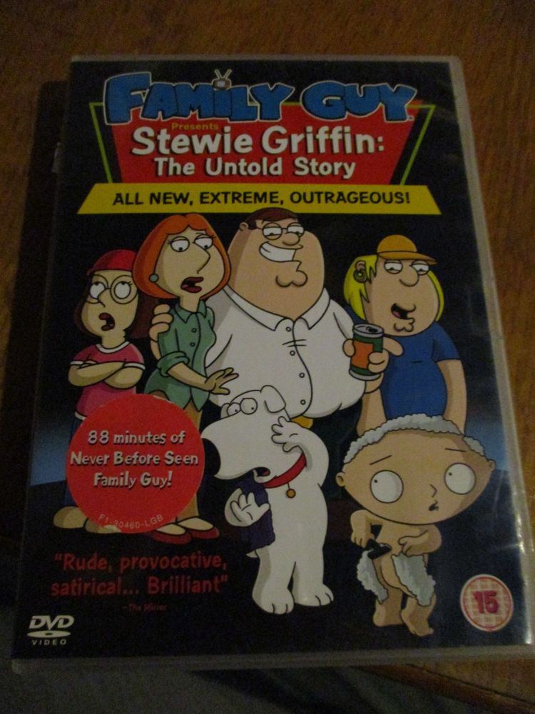Family Guy - Stewie Griffin The Untold Story DVD
