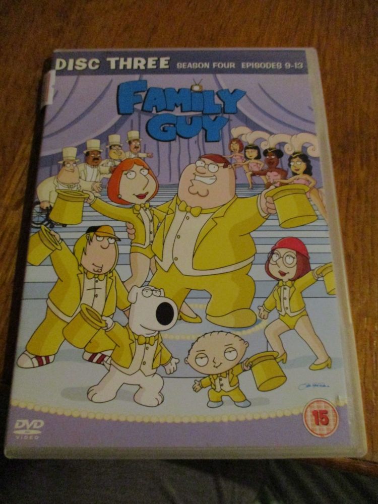 Family Guy - Season 3 - Disc 4 - Episodes 9-13 DVD