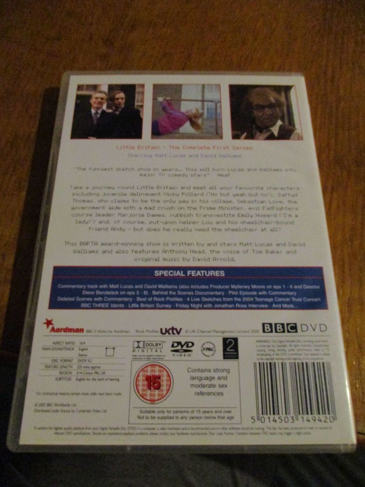 Little Britain Complete First Series DVD