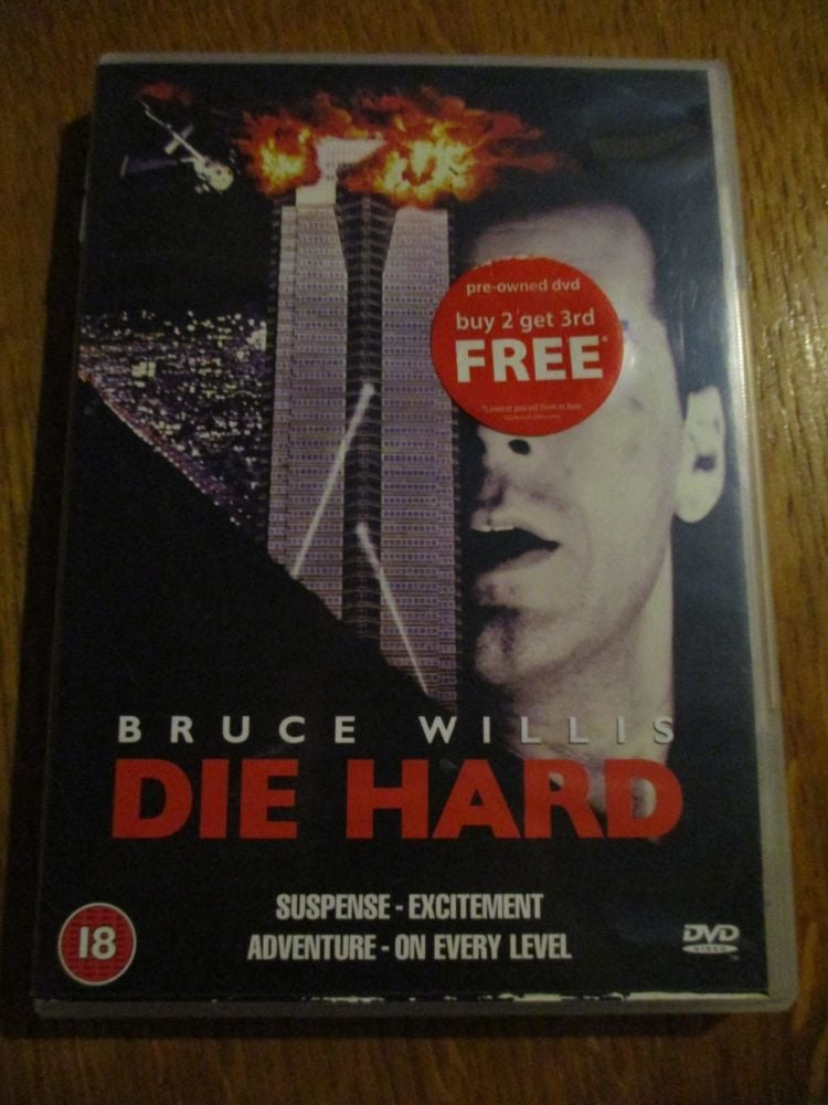 Bruce Willis Die Hard DVD