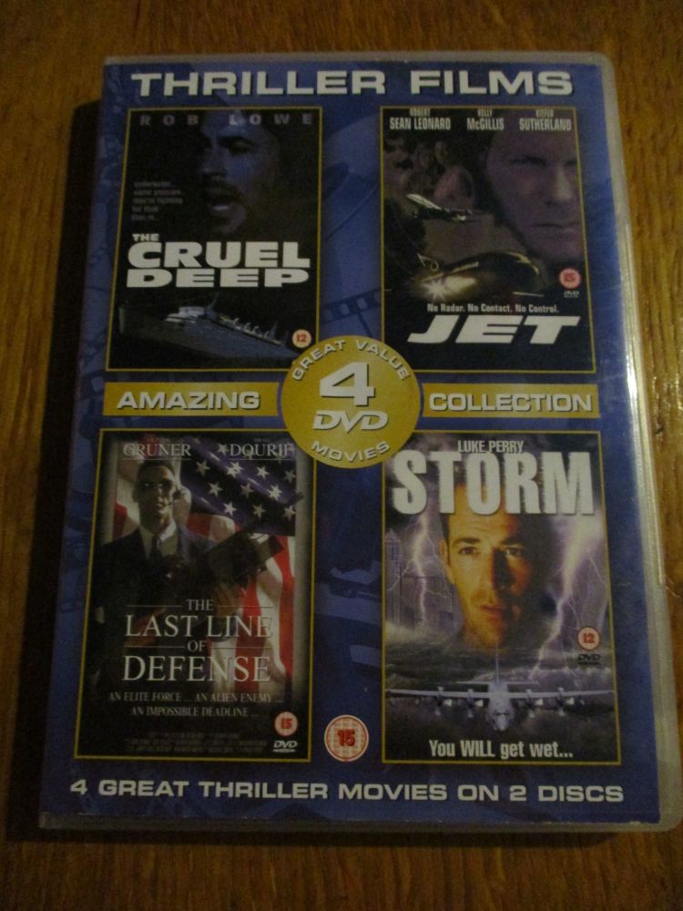 The Cruel Deep / Jet / The Last Line Of Defense / Storm DVD
