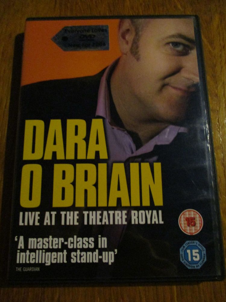 Dara O Briain Live at the Theatre Royal DVD