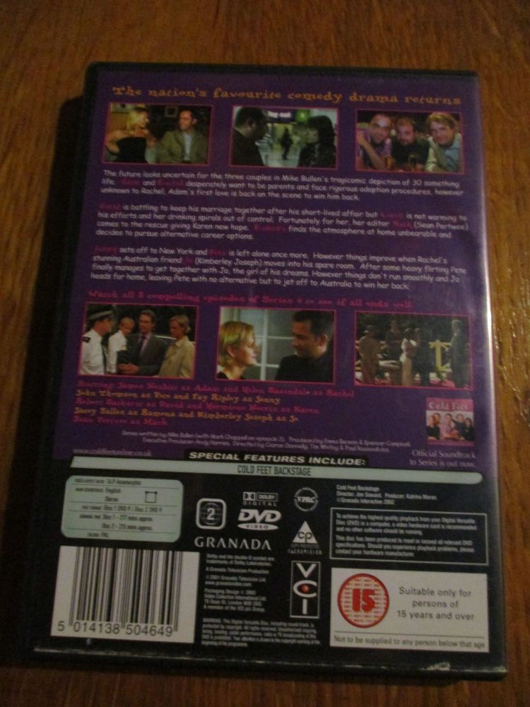 Cold Feet - Complete Series 4 plus Backstage DVD