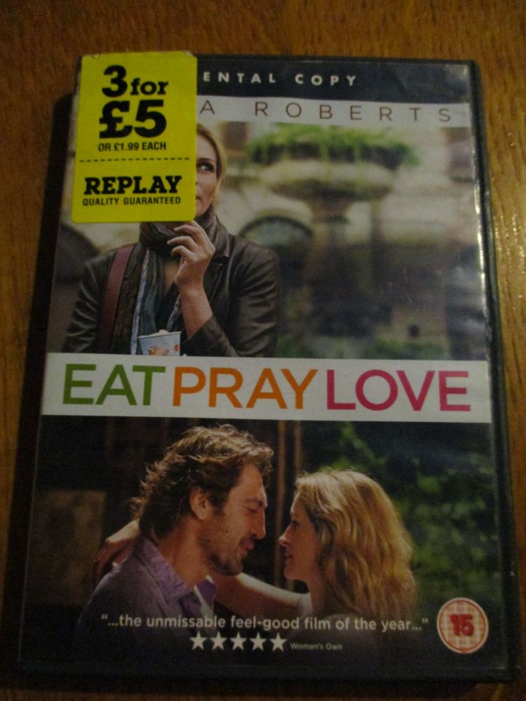 Eat Pray Love DVD