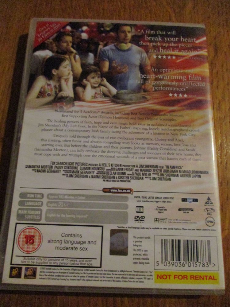 In America - DVD