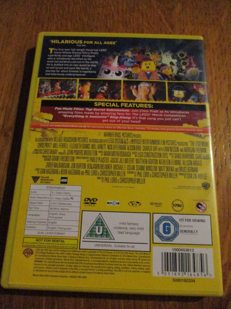 Lego Movie - DVD