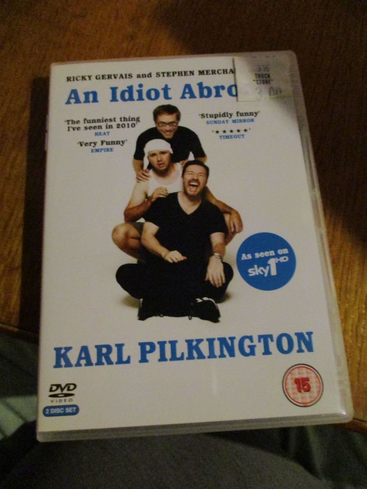 An Idiot Abroad - Karl Pilkington DVD