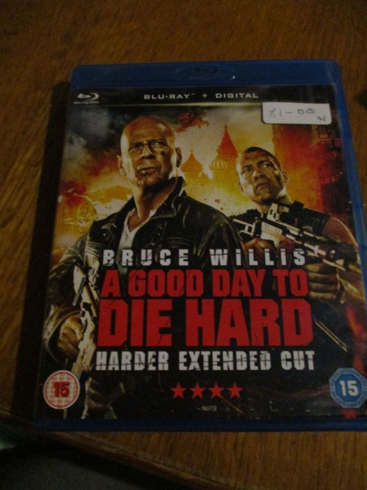 A Good Day To Die Hard - Harder Extended Cut - Blu Ray