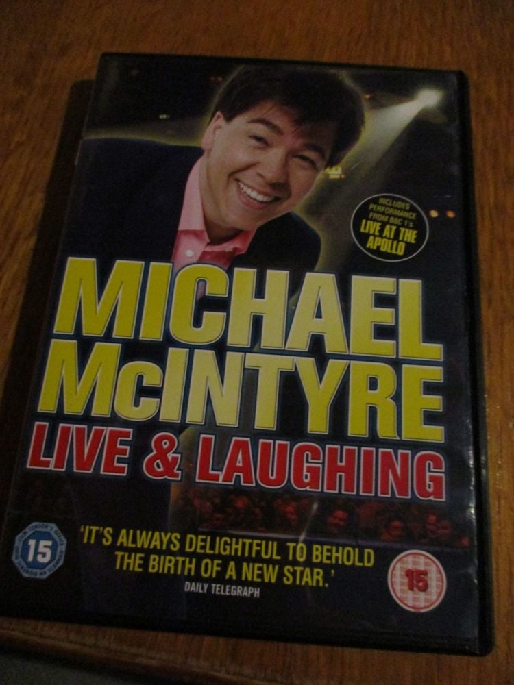 Michael Mcintyre - Live and Laughing - DVD