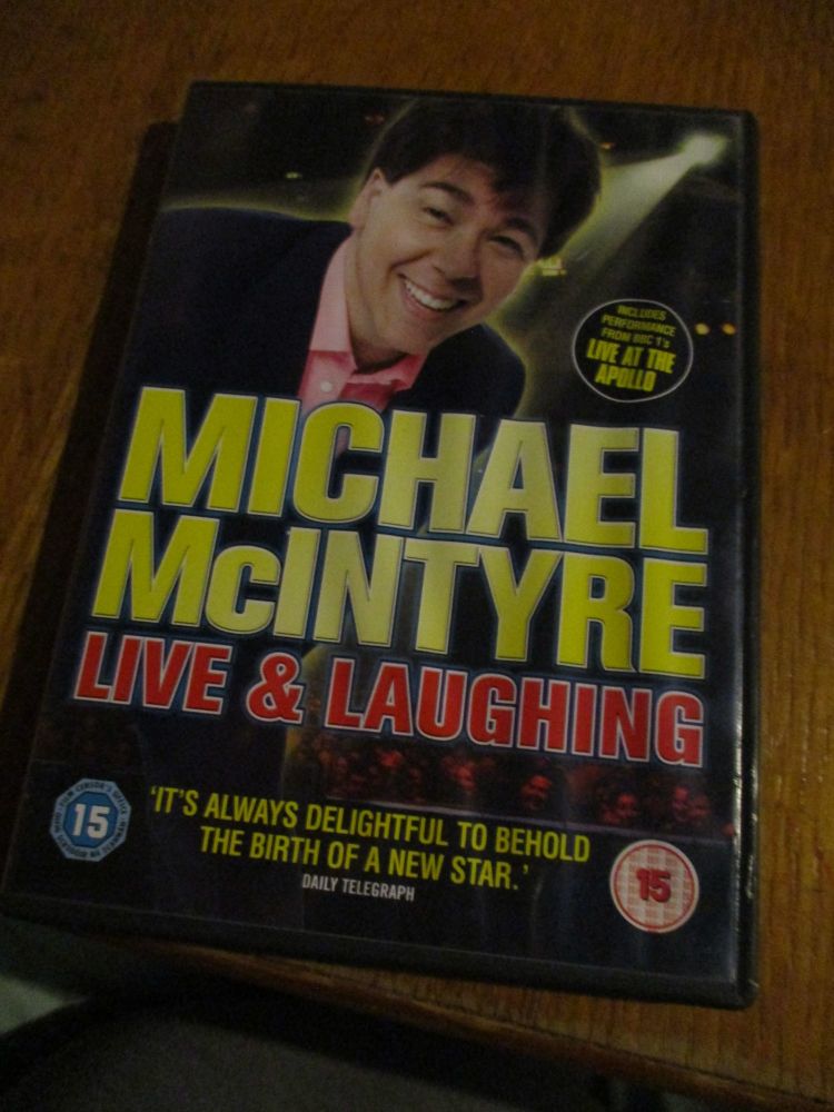 Michael Mcintyre - Live and Laughing - DVD