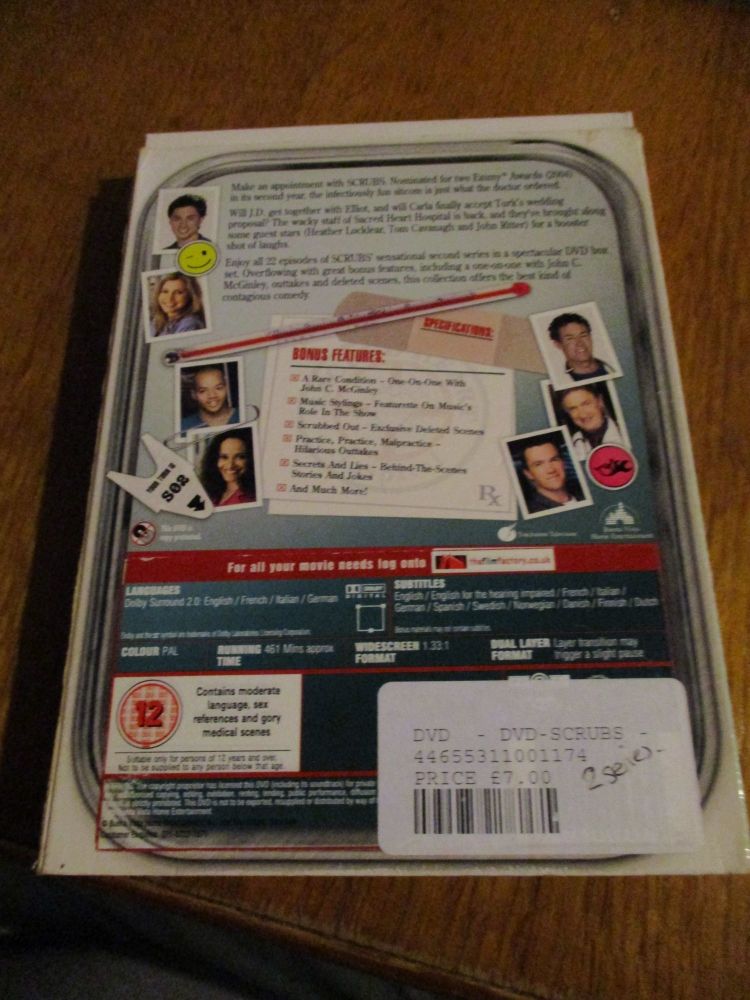 Scrubs Complete Series 2 - Scuffed - DVD