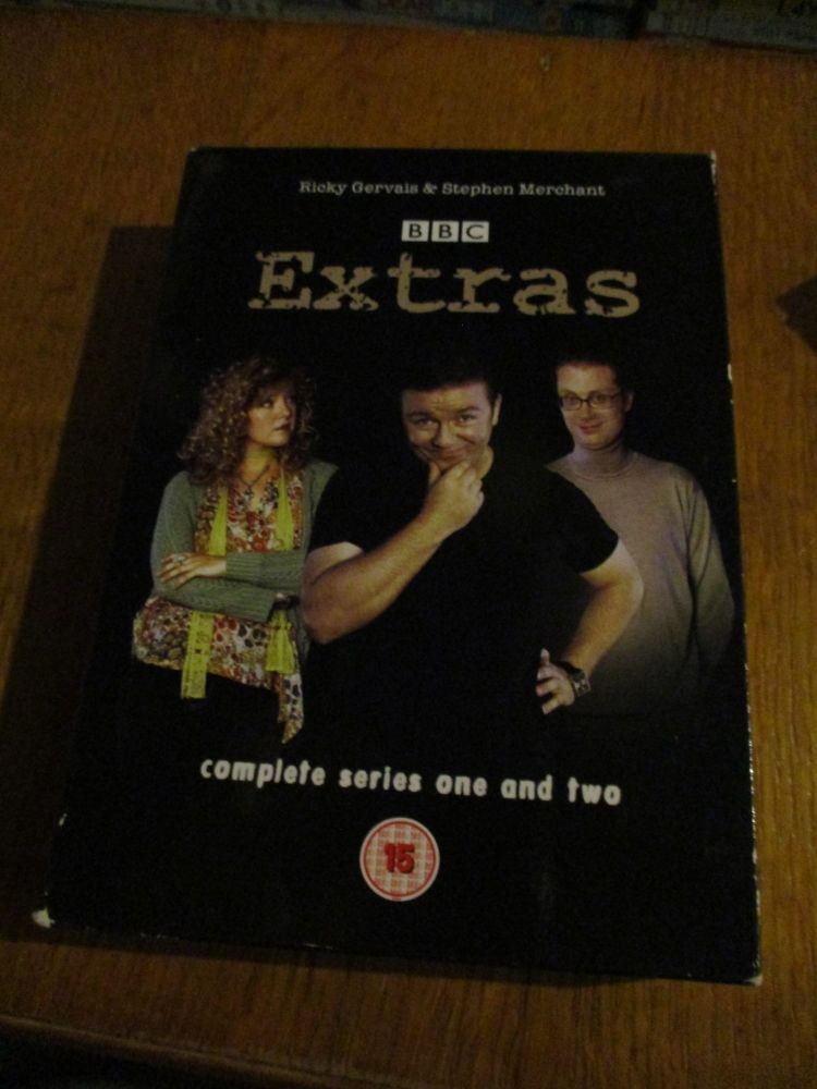 Extras Series 1 and 2 Complete - DVD