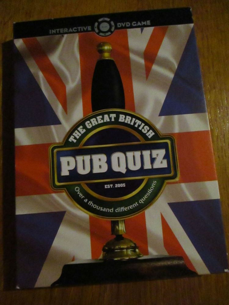 The Great British Pub Quiz Dvd Game