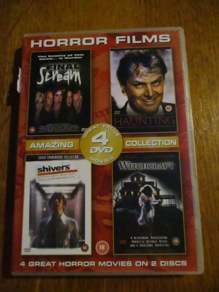 Final Scream, Haunting, Shiver, Witchcraft - 4 Dvd Collection