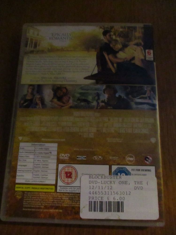 The Lucky One- Dvd