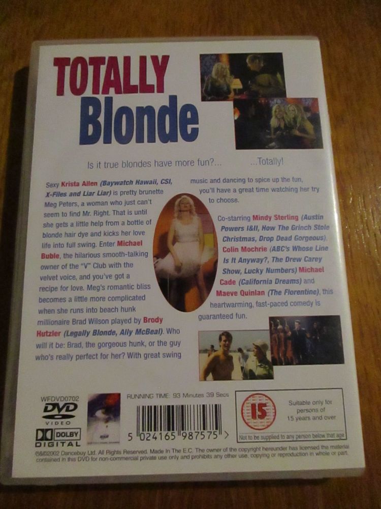 Totally Blonde - Dvd