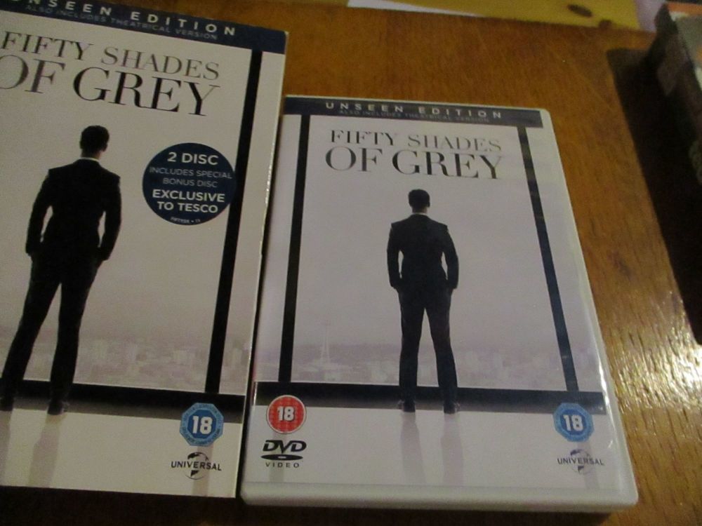 50 Shades Of Grey - Unseen Edition - Exclusive to Tesco - Dvd