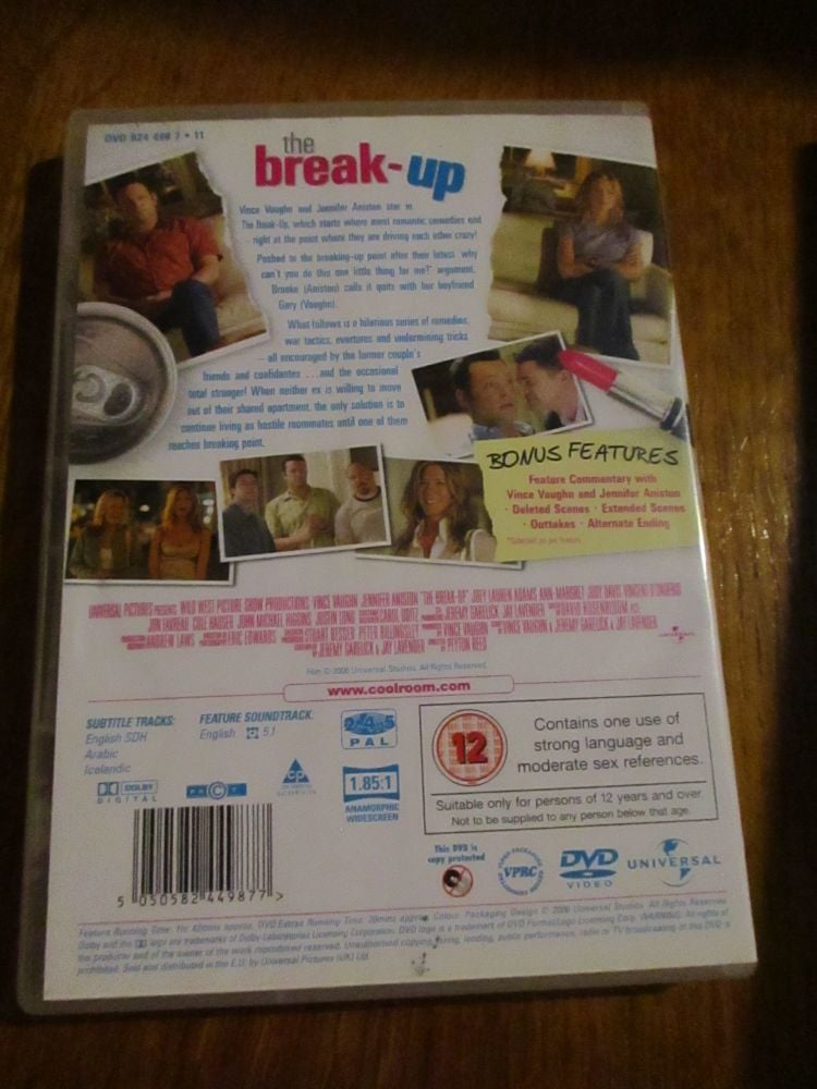 The Break-Up - Dvd