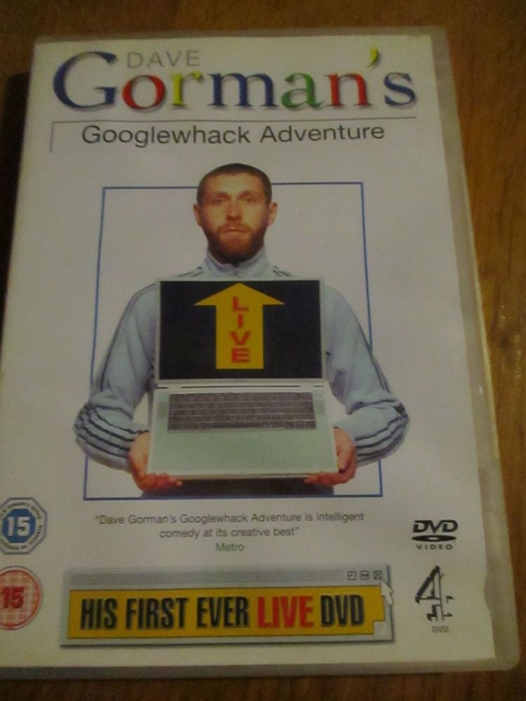 Dave Gorman's Googlewhack Adventure - His First Ever Live - Dvd