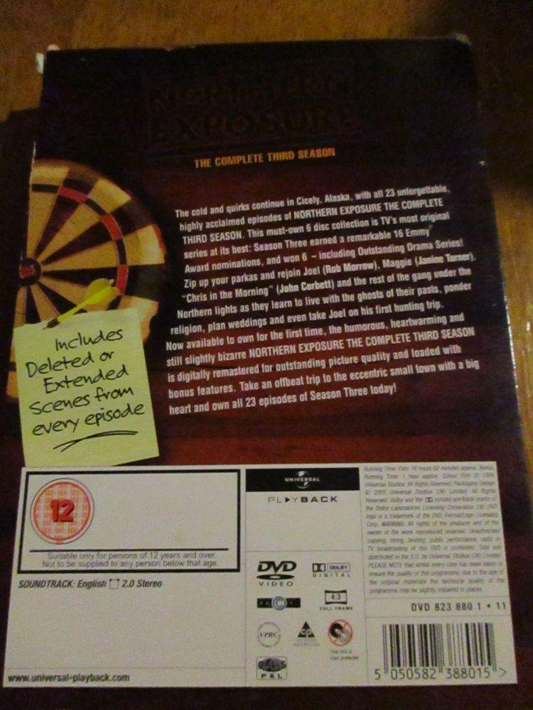 Northern Exposure - Complete Third Series - Dvd
