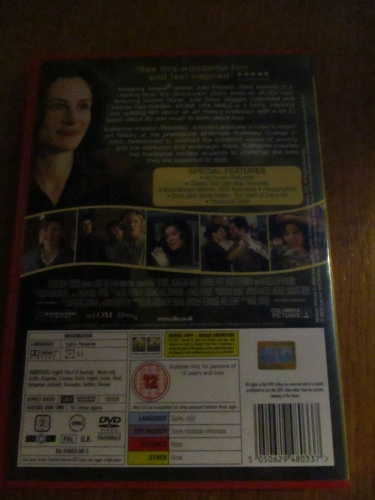 Mona Lisa Smile - Rental Copy - Dvd