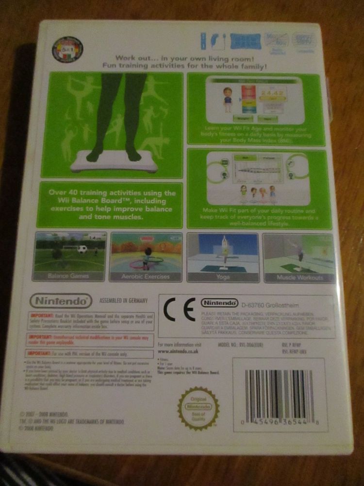 Wii Fit - Nintendo Wii Game