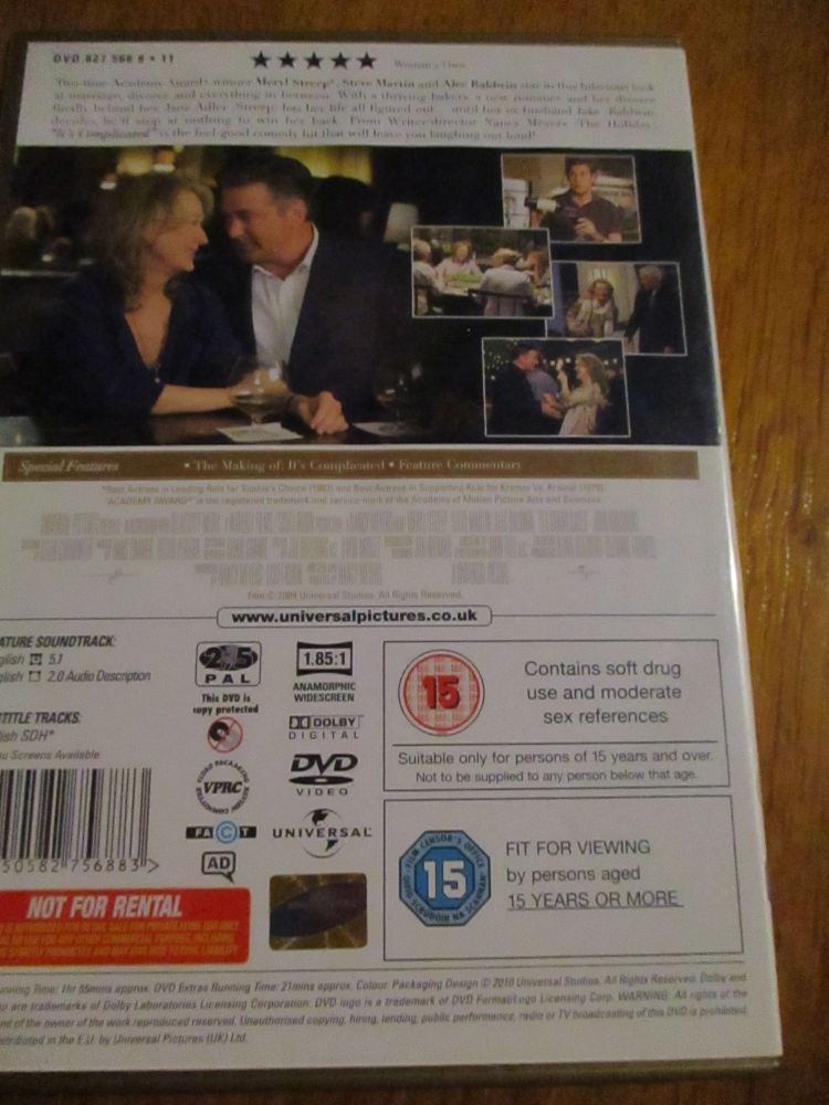 It's Complicated - Dvd