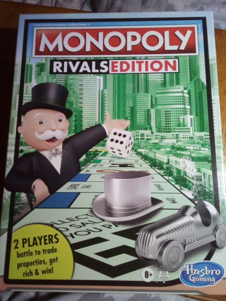 MONOPOLY Board Game Rivals Edition Limited Edition Hasbro Gaming 2020 Relea