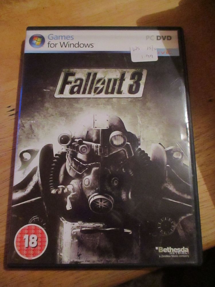 Pc Dvd. Fallout 3