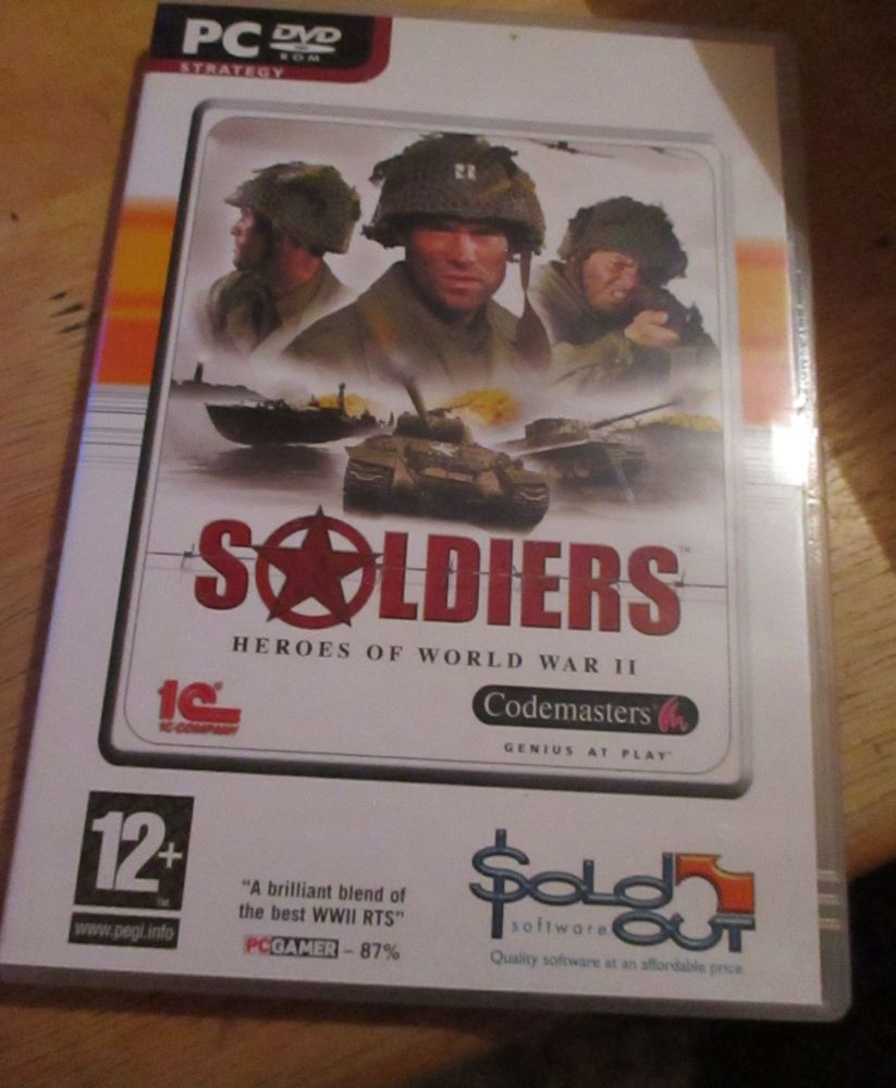 Pc Dvd Soldiers Heroes Of World War 2