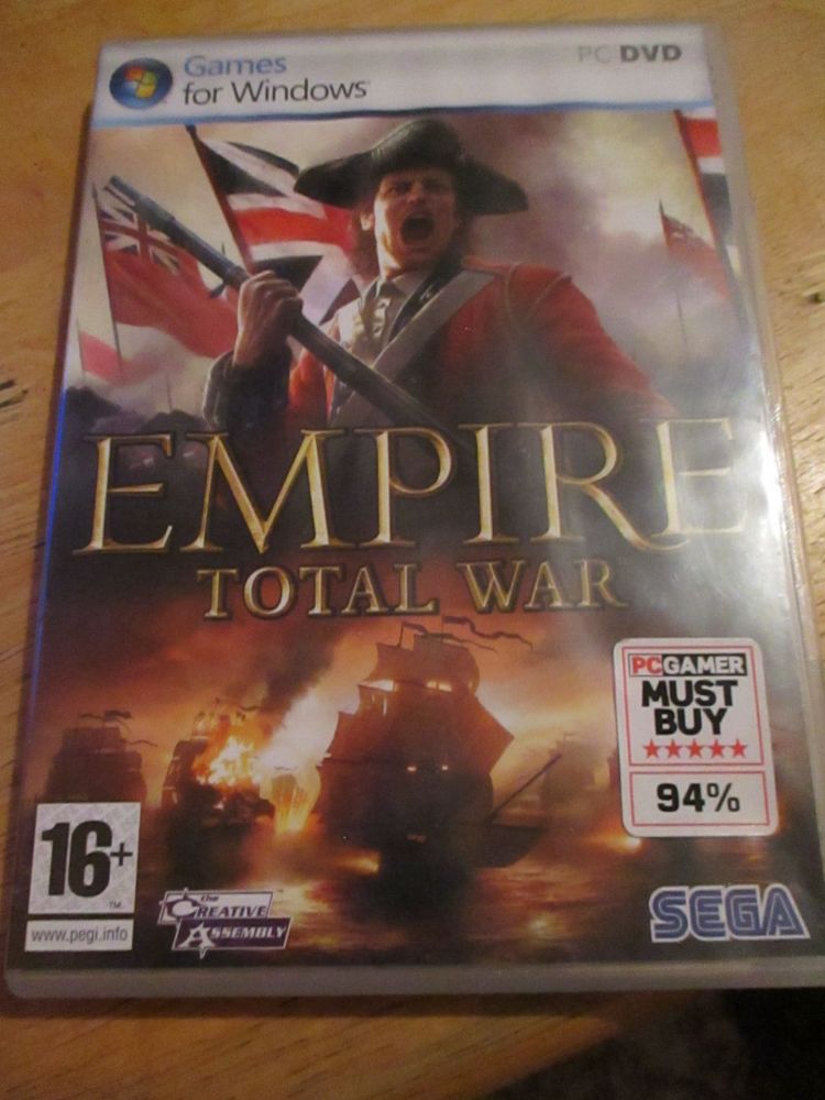 Pc Dvd. Empire Total War