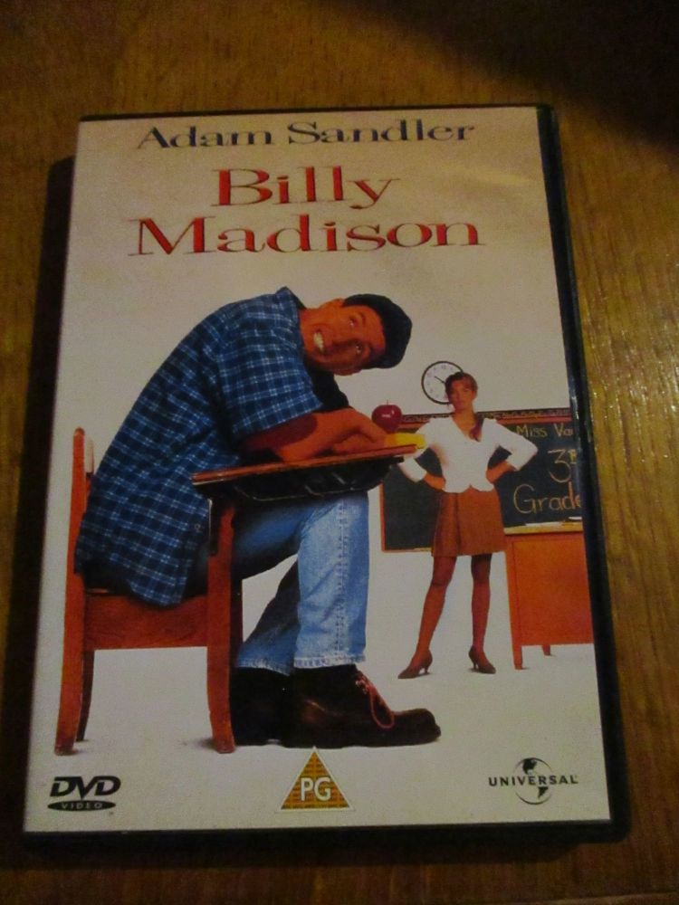 Billy Madison - DVD - case previously got wet