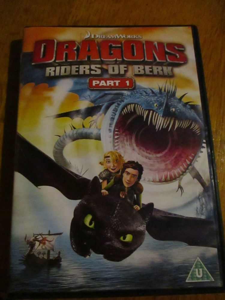 Dragon Riders Of Berk Pt1 - DVD - DISC 2 ONLY