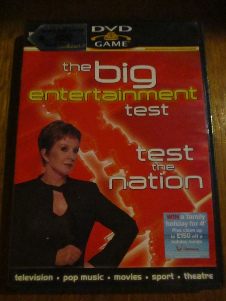 The Big Entertainment Test - Test The Nation 2006 - DVD Game
