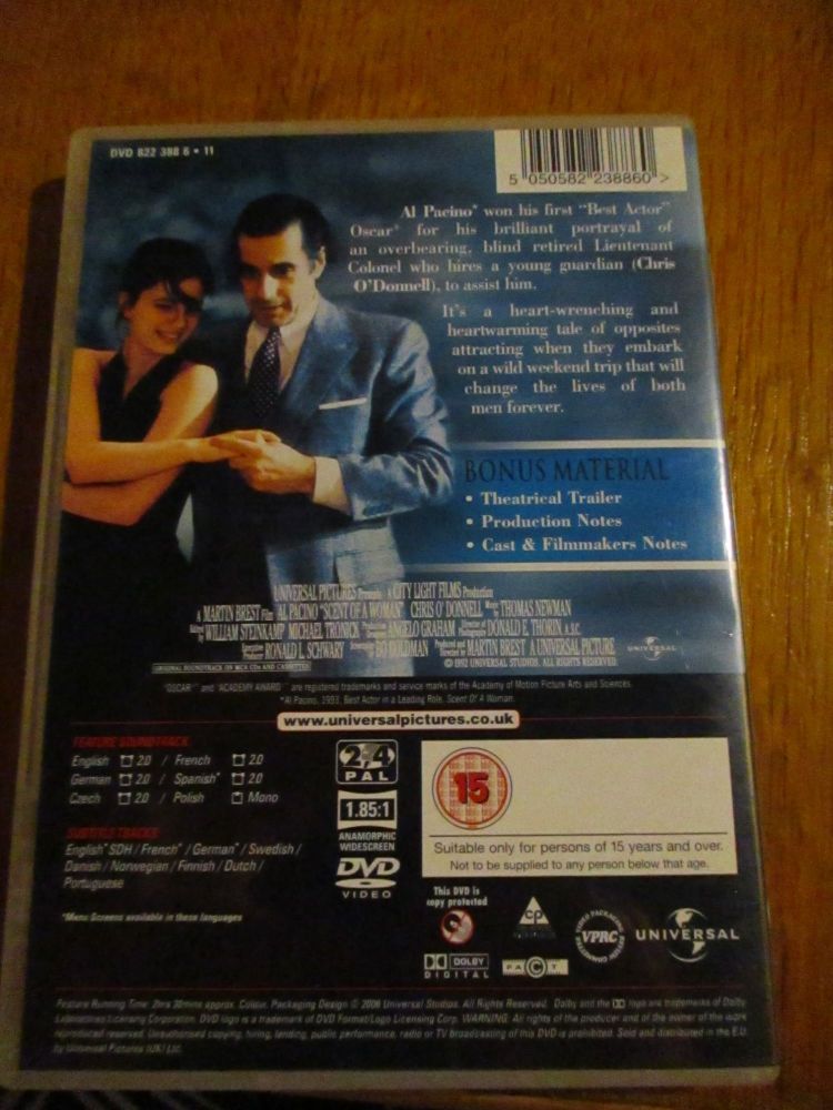 Scent Of A Woman - DVD