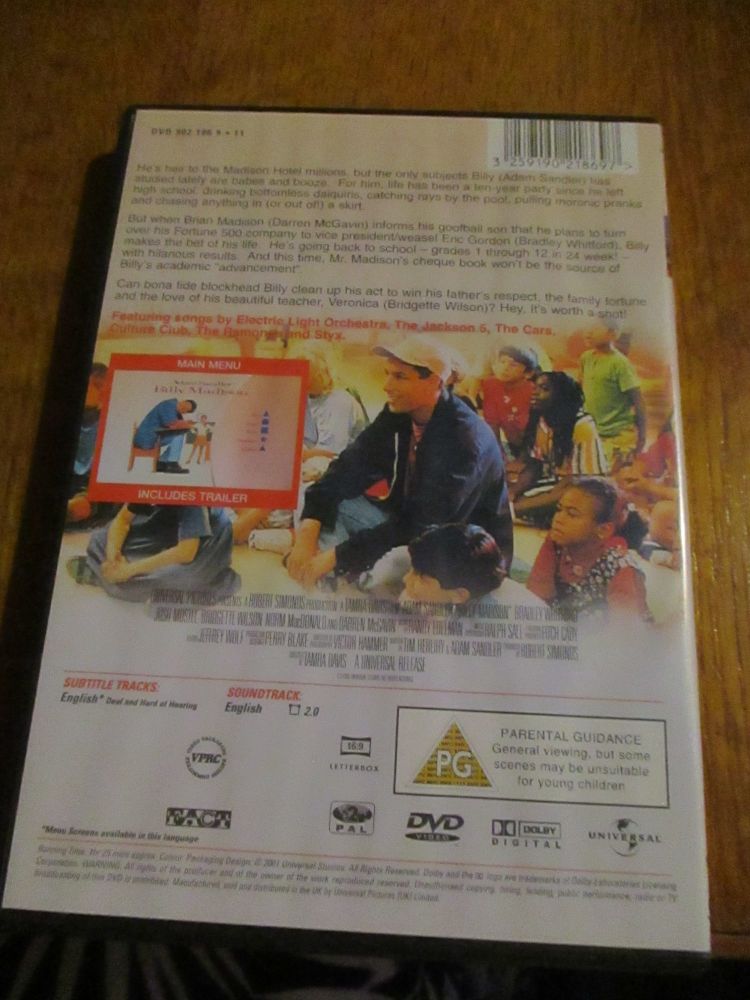 Billy Madison -  DVD Lightly Surface Marked