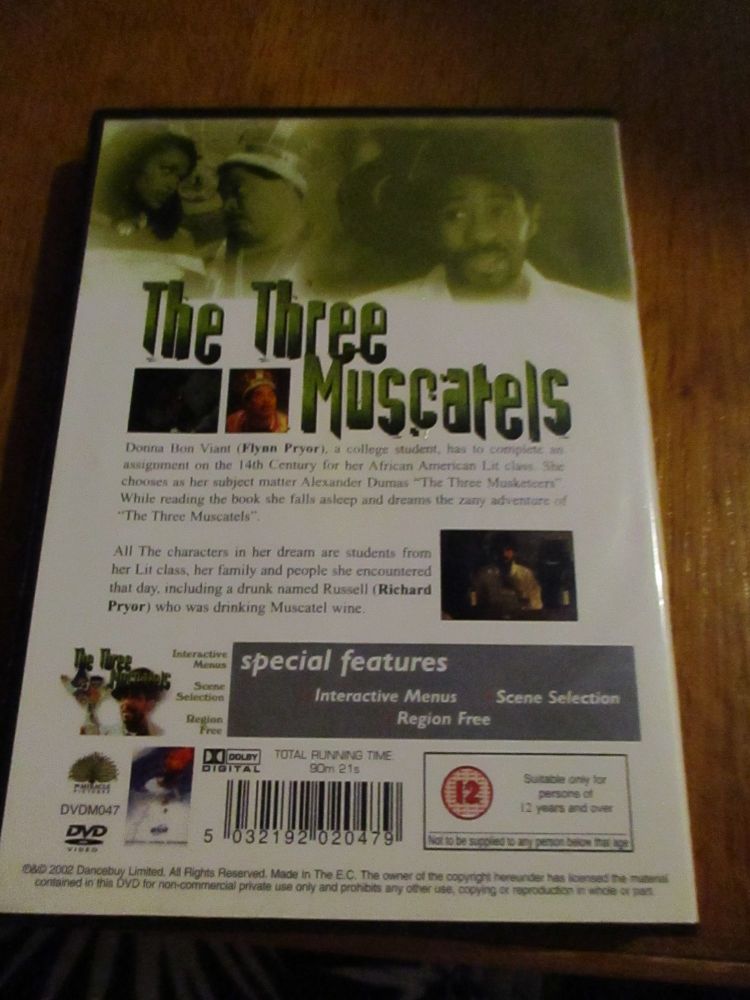 The Three Muscatels - Flynn Pryor Richard Pryor - Dvd
