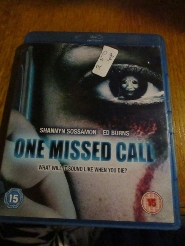 One Missed Call - Blu Ray