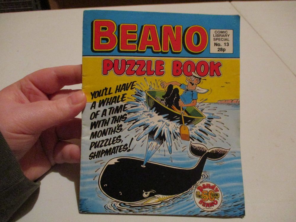 Beano Puzzle Book No.13 from 1988