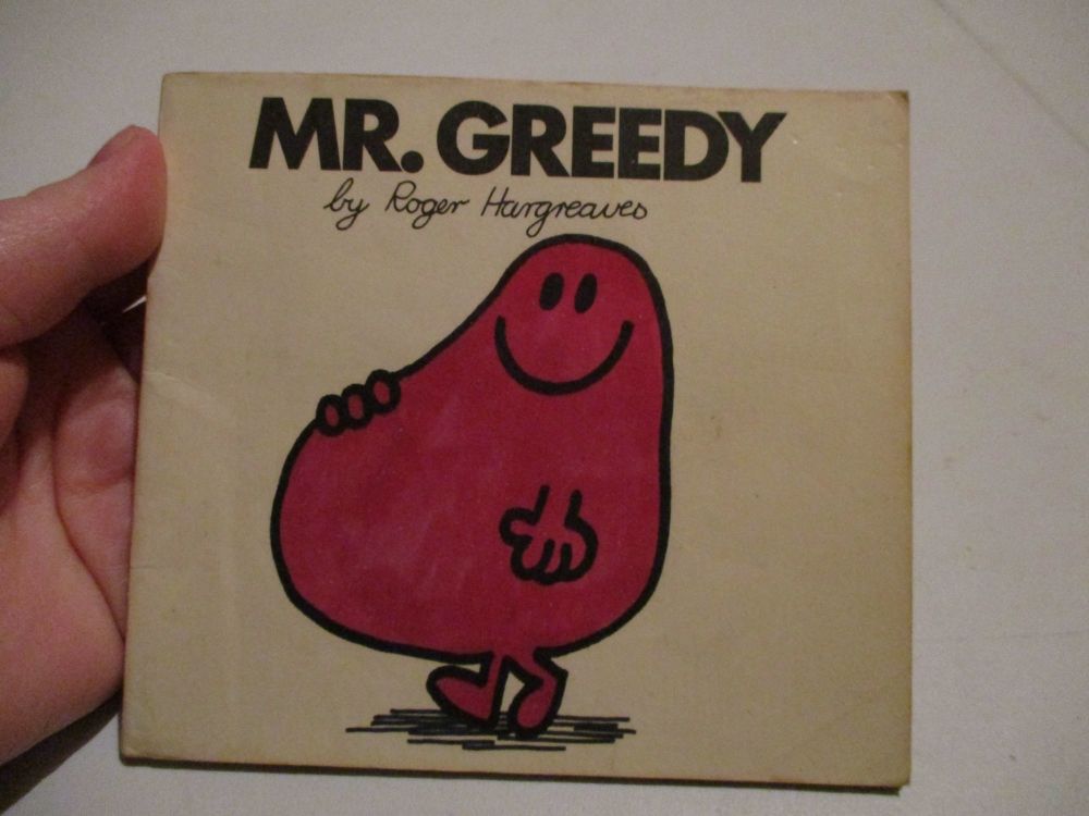Mr Greedy - by Roger Hargreaves - Marked